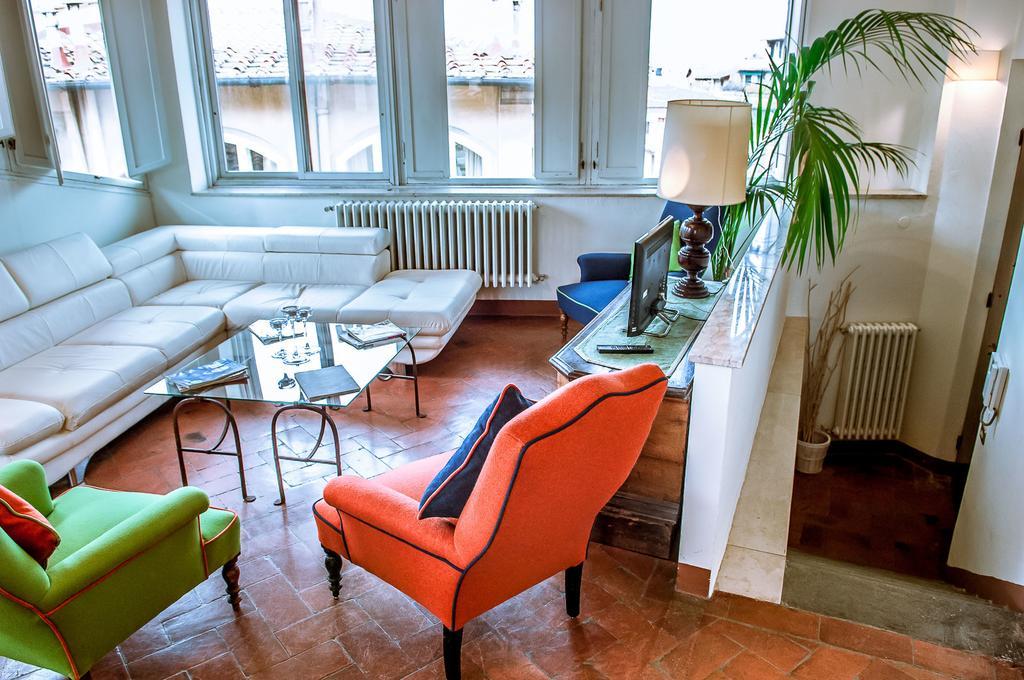 Attico Sopr'Arno Appartement Florence Kamer foto
